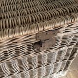 Ancient wicker trunk