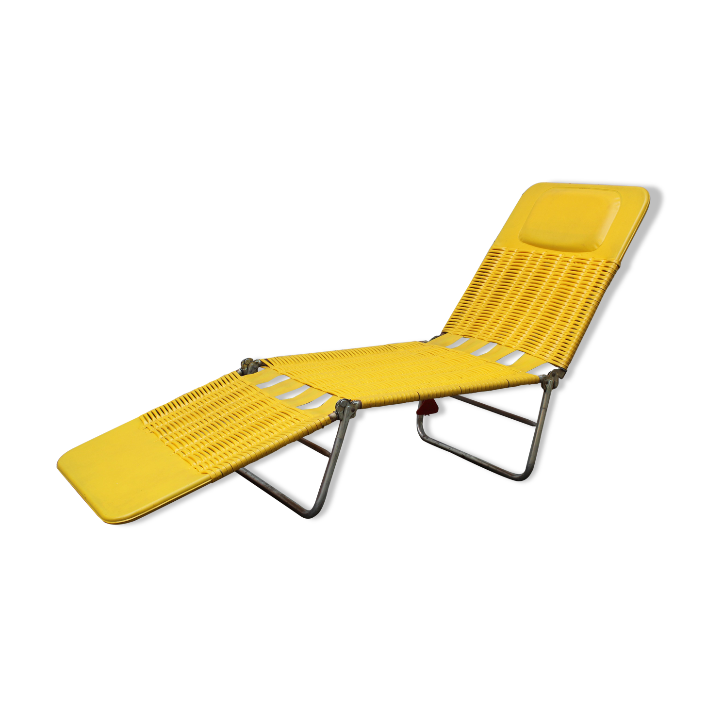 Vintage deckchair kurz design, germany 1960