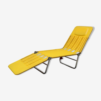 Vintage deckchair kurz design, germany 1960