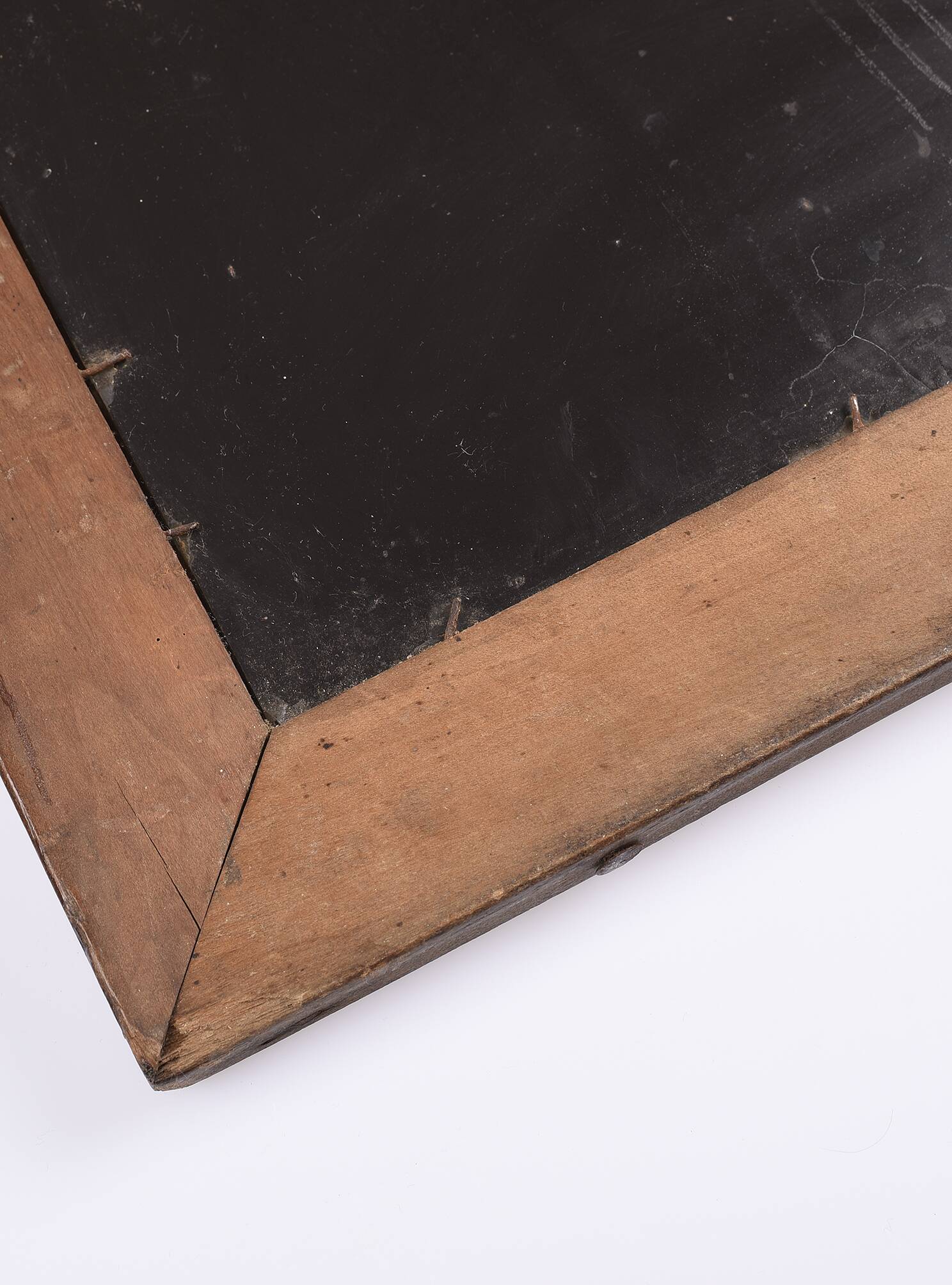 Large rectangular mirror, vintage art deco, dated 1926