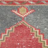 3x9 Red Classic Vintage Persian Runner Rug, 104x280Cm