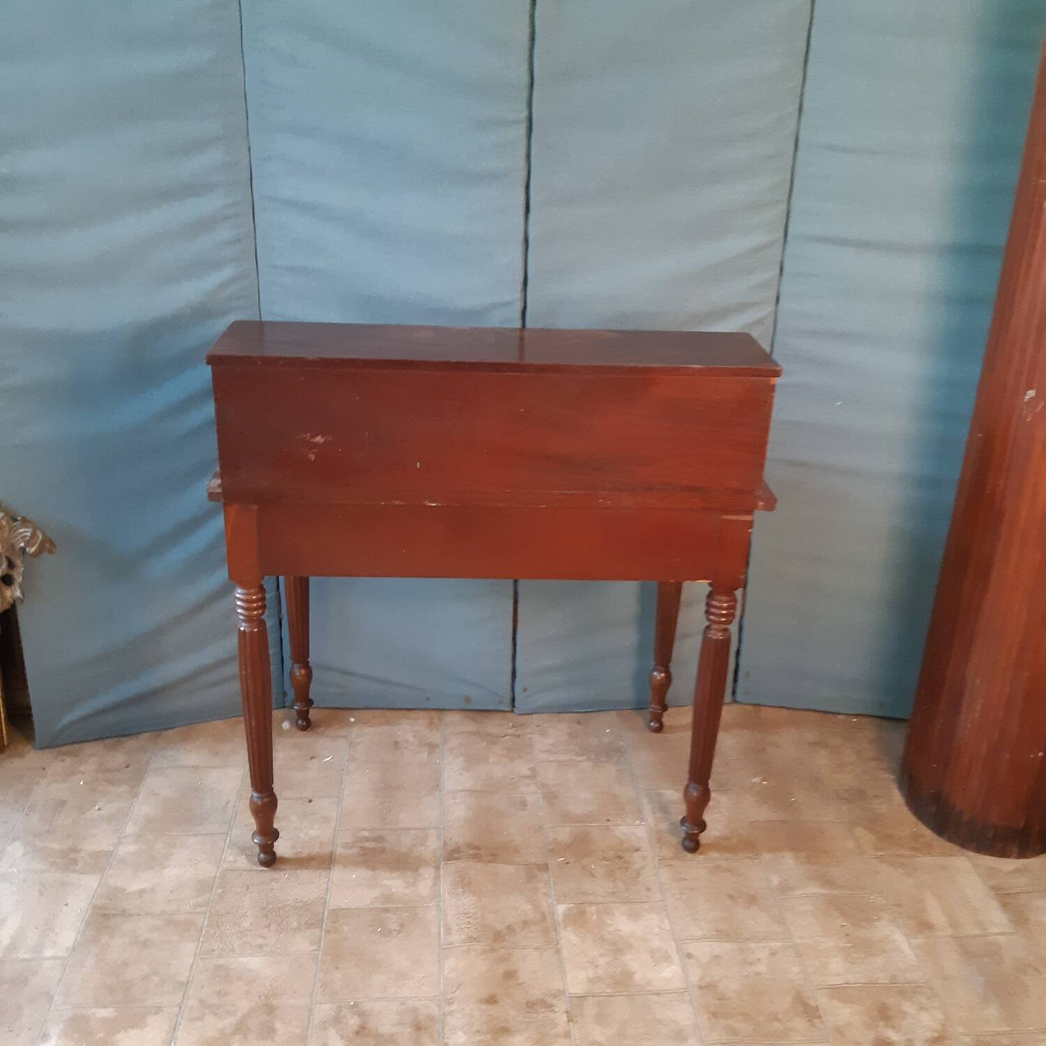Louis Philippe mahogany stepped desk