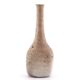 Beige grey ceramic bottle vase from Azé pottery