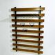 Mid-Century Modern Wood and Metal Coat Rack, Italy