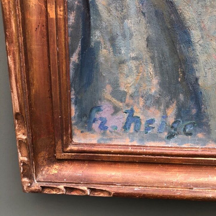 Painting "The Man with Glasses"