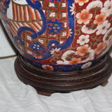 Old porcelain lamp Imari Japan XIX th