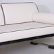 Bauhaus Sofa in Chrome, Steel, Leather by R. Slezák for Slezak Factories, Czech, 1930s