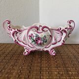 Antique Desvres earthenware planter