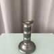 Vintage Norwegian Pewter Candlestick by Haugrud, Model 437
