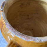 Large confit pot, salt cellar, late 19th century