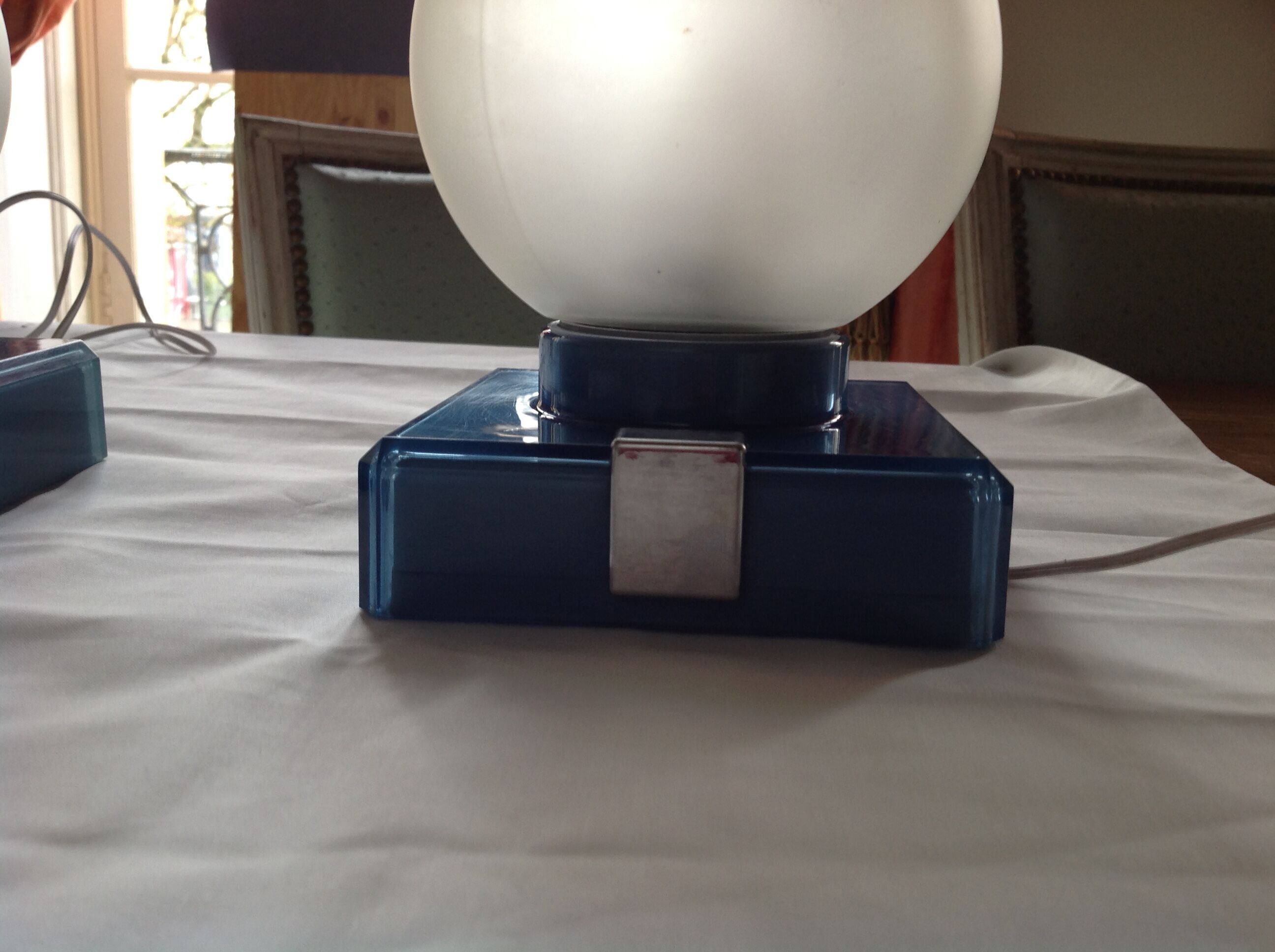 Paire de lampes ou appliques vintage années 70