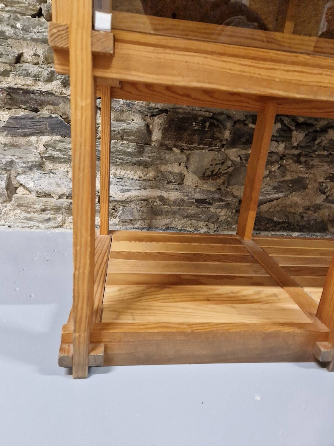 80s pine buffet in revival style