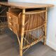 Rattan desk from around 1970.