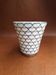 HAVILAND Limoges porcelain Gold & White Vase pot ONZE DE COEUR hand-decorated