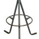 Grey Industrial Workshop Stool, 1960s