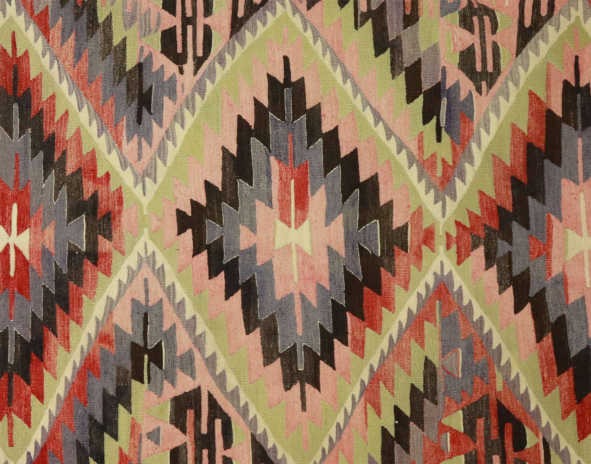 Anatolian handmade kilim rug 322 cm x 180 cm