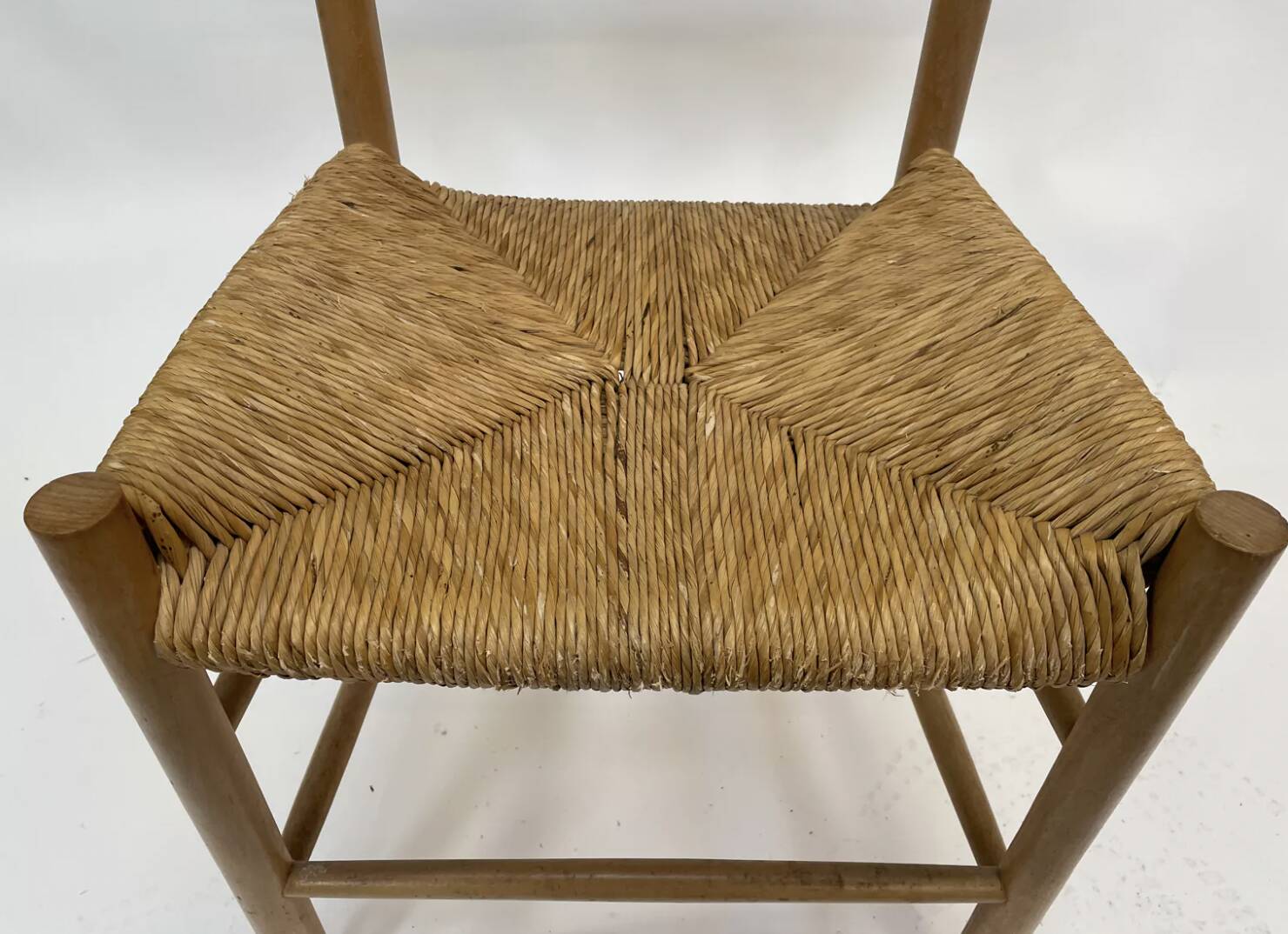 Vintage chair danish design papercord 60s dining chair