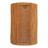 Bohemian Honeycomb Raffia Wall Sconces