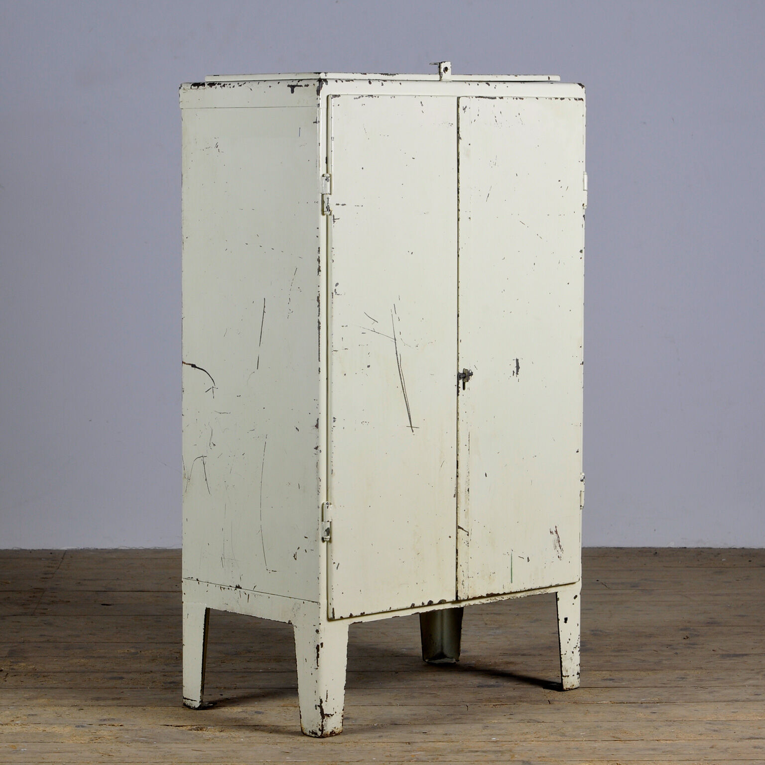 Industrial iron cabinet, 1960s