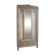 Stripped parisian wardrobe, raw wood