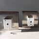 Pair of "Disco" wall lights Jocelyne Trocmé for Oxar 1970, Vintage.