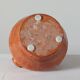 Vintage mid-century organic terracotta ceramic vase.