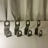 Lot de 4 patères – Étienne Fermigier – 1967 – Design français – Très b