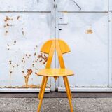 Sedia pieghevole in quercia, Italia, anni '70