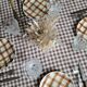 La Redoute x Selency set of 4 brown dessert plates