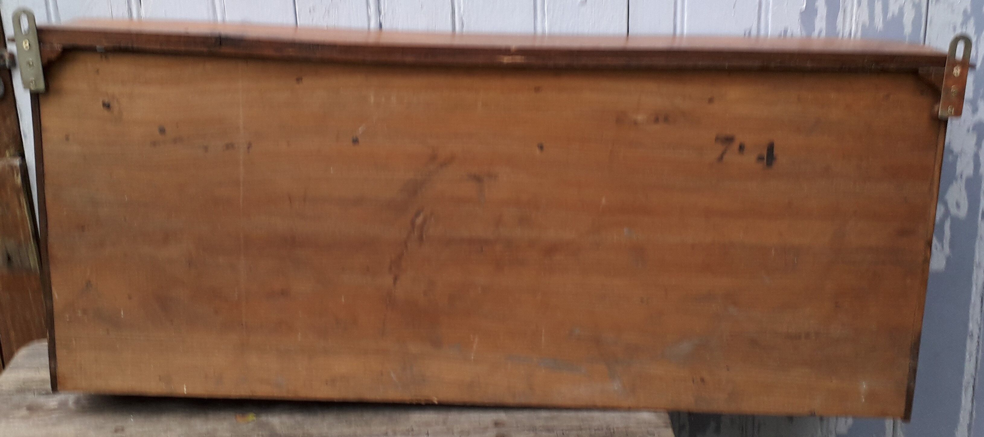 wooden desk top shelf