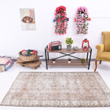 Pastel farmhose vintage rug 118x209cm