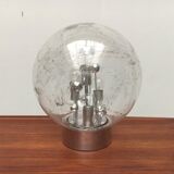 Planet Table Lamp Large Sphere from the German Space Age Mid-Century by Doria Leuchten, 1970s