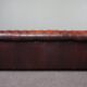 Chesterfield sofa in resistant cowhide, 3 seats