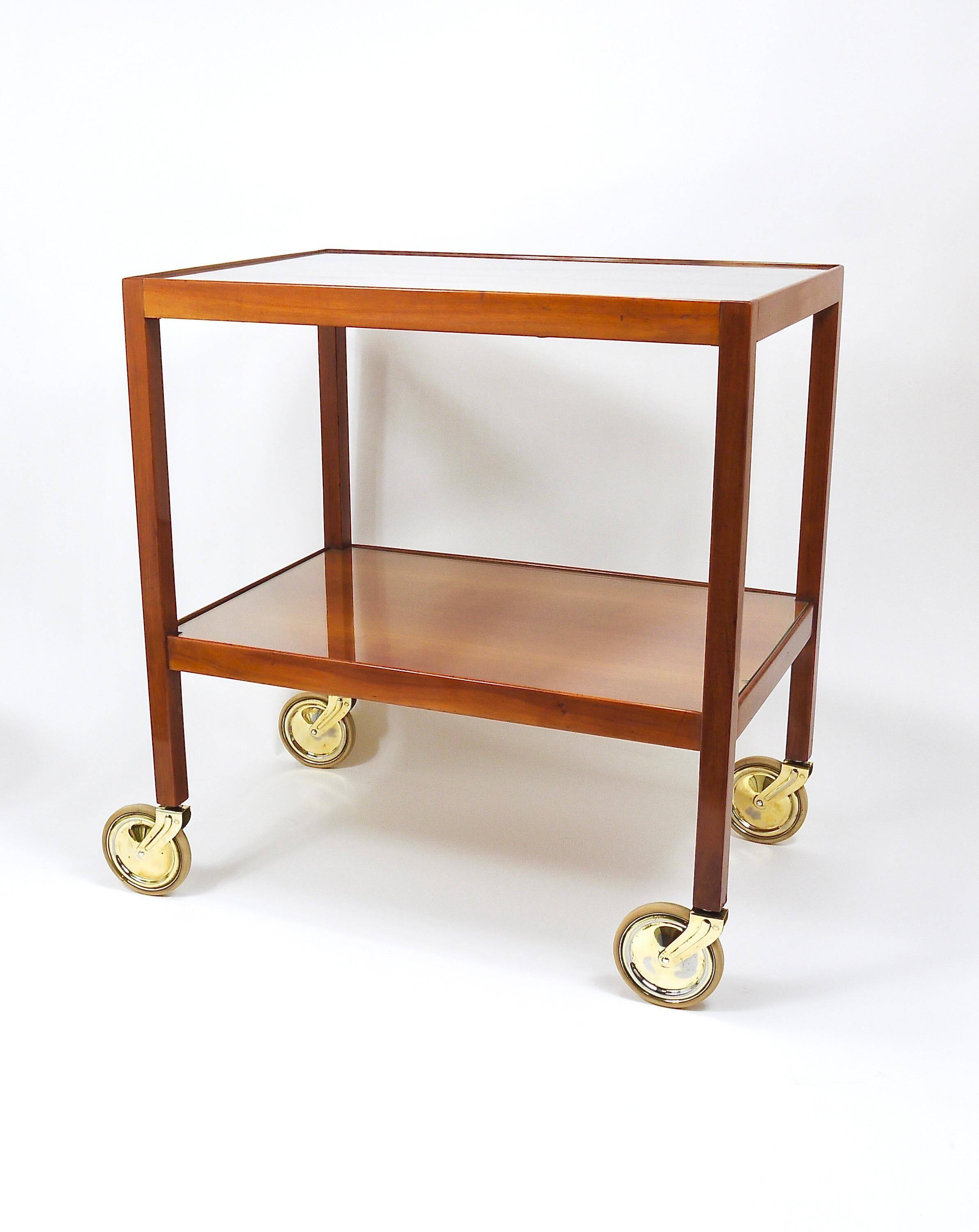 Julius Jirasek Werkstätte Hagenauer Bar Cart, Vienna, 1930s
