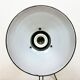 Vintage black enamel table photo lamp, 1950s