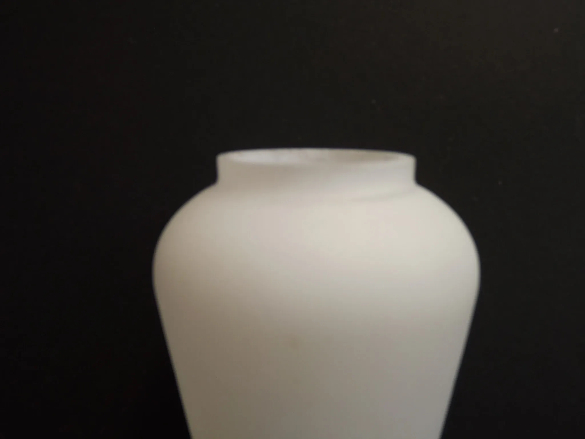 Pair Vintage Opaque White Glass Replacement Shades Chandeliers/Wall Lights
