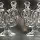 Pair of vannes crystal candelabra, 1960s decoration
