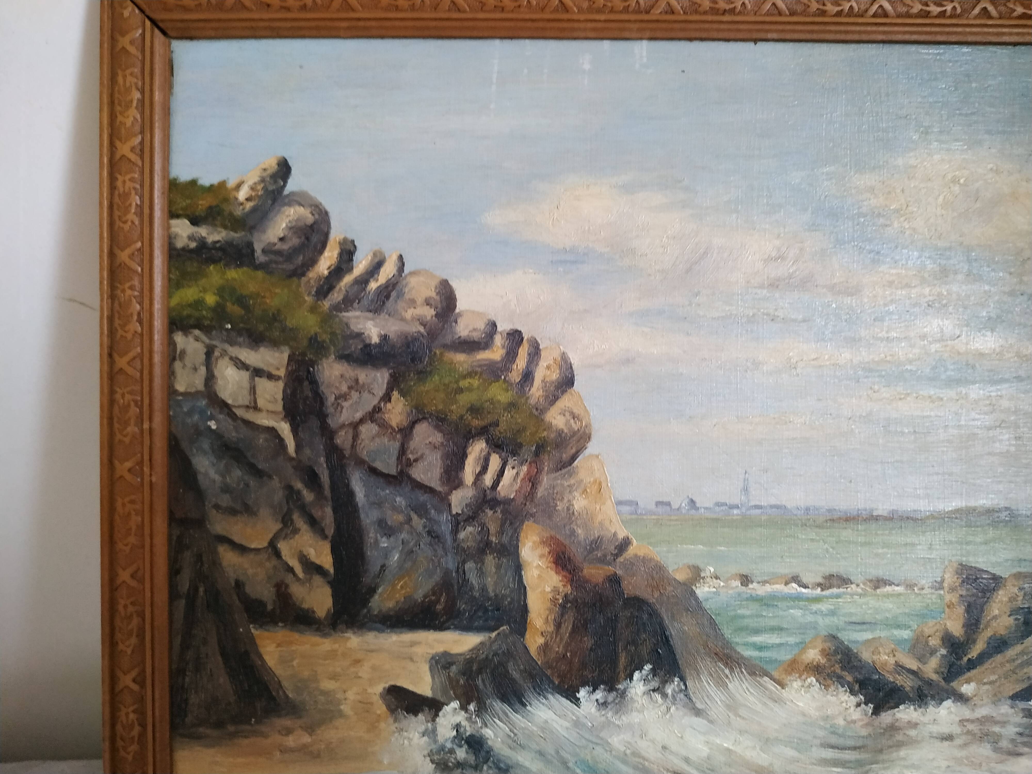 Paysage maritime par Écary hsp