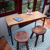 Double school boy desk