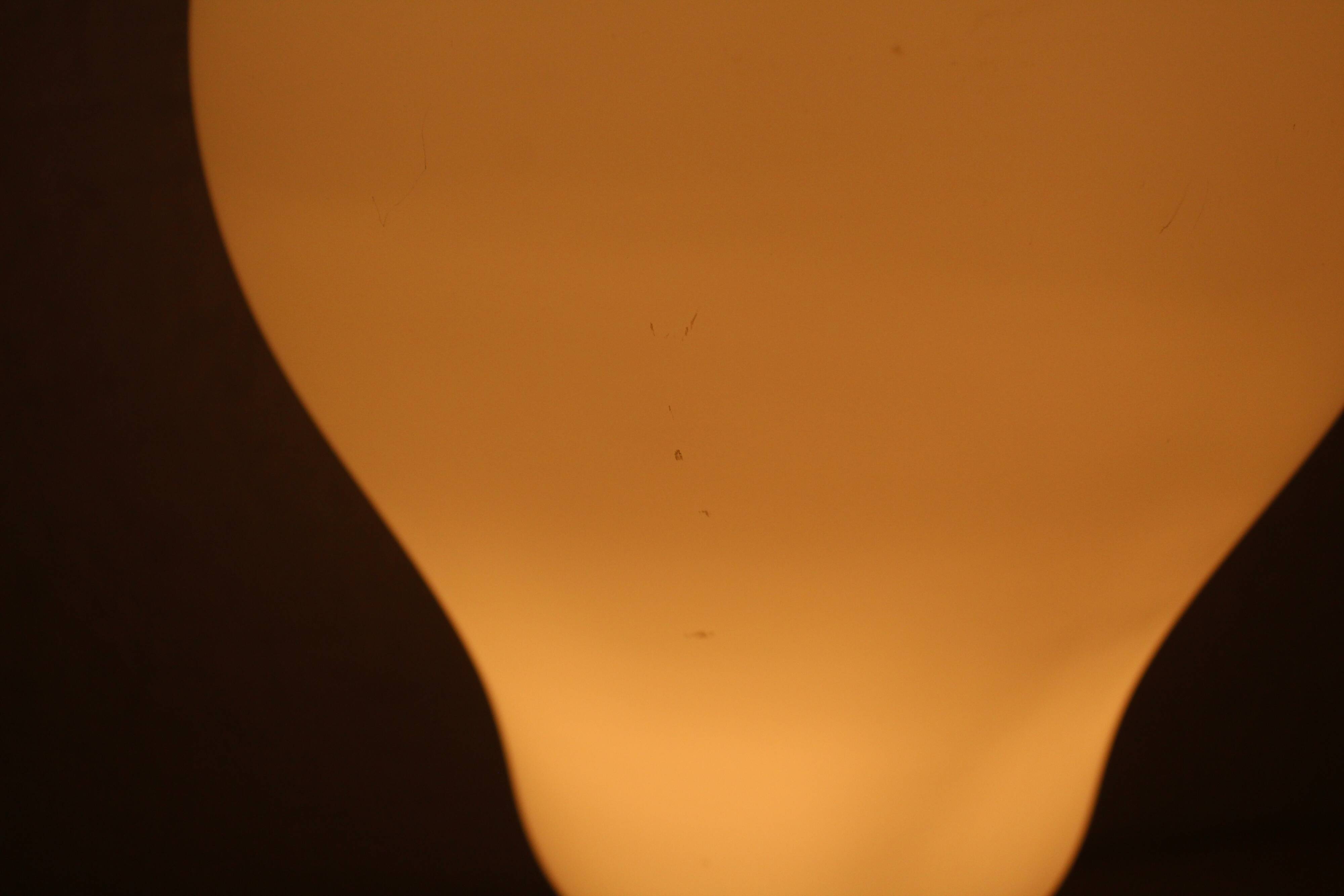 Lampe 'BULB" en verre 1980