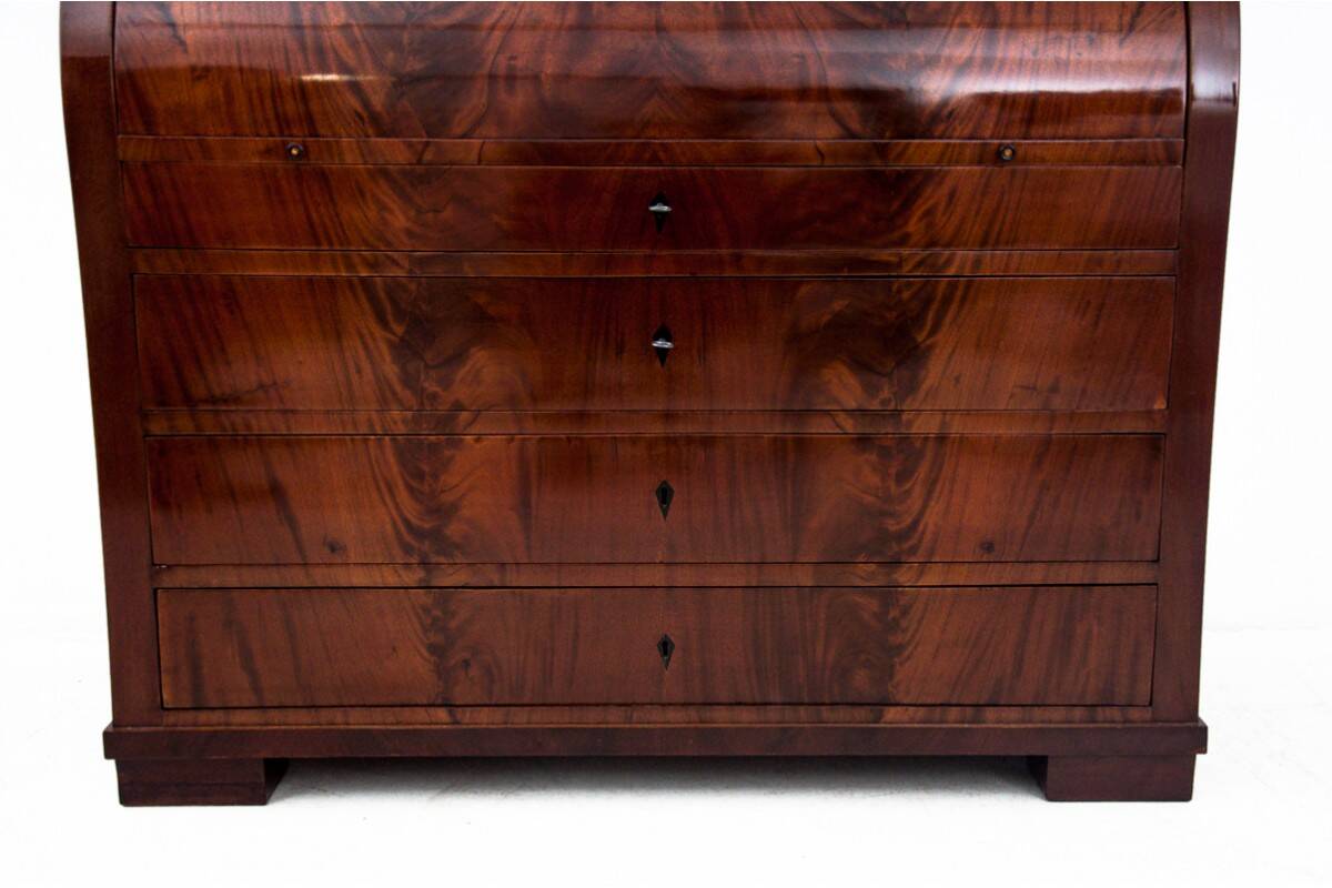 Biedermeier secretary, Northern Europe, mid 19th century.