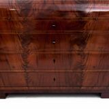 Biedermeier secretary, Northern Europe, mid 19th century.