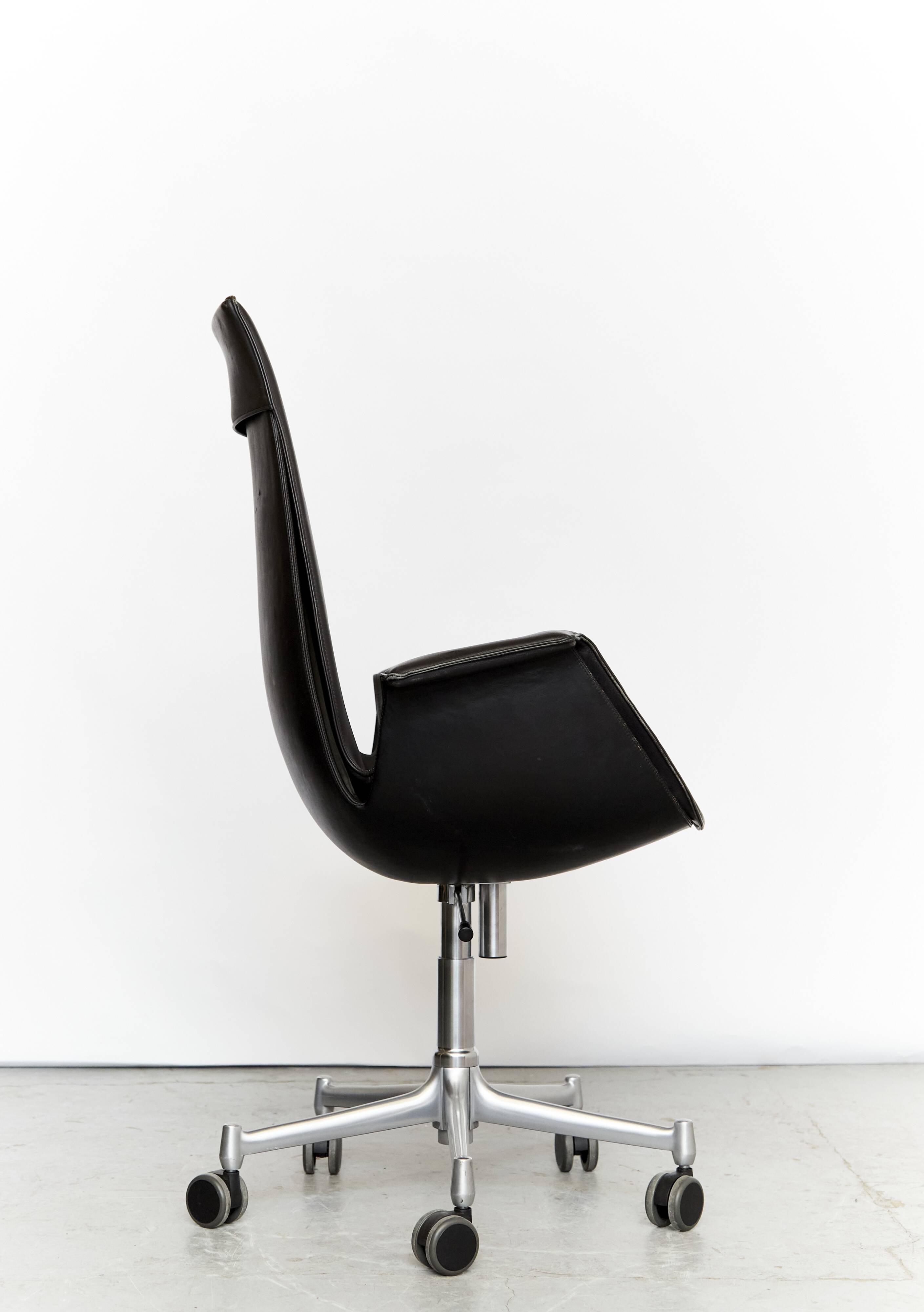 Chaise de Bureau Modèle 6725 Tulip par Preben Fabricius & Jørgen Kastholm pour Walte