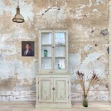 Two-body display cabinet, circa 1900