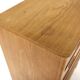 Scandinavian "tallboy" chest of drawers in oak, Sweden, 1950