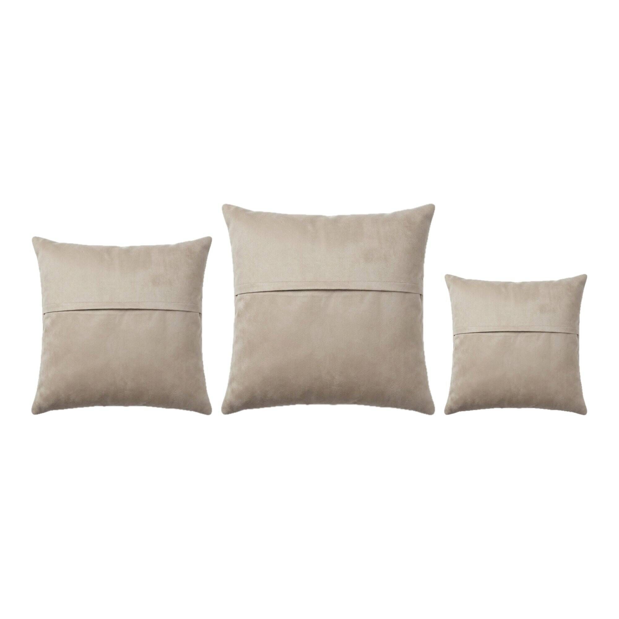 Set of 3 vintage kilim cushion covers 36x36 cm