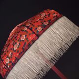 “Minerva” fringed lampshade.