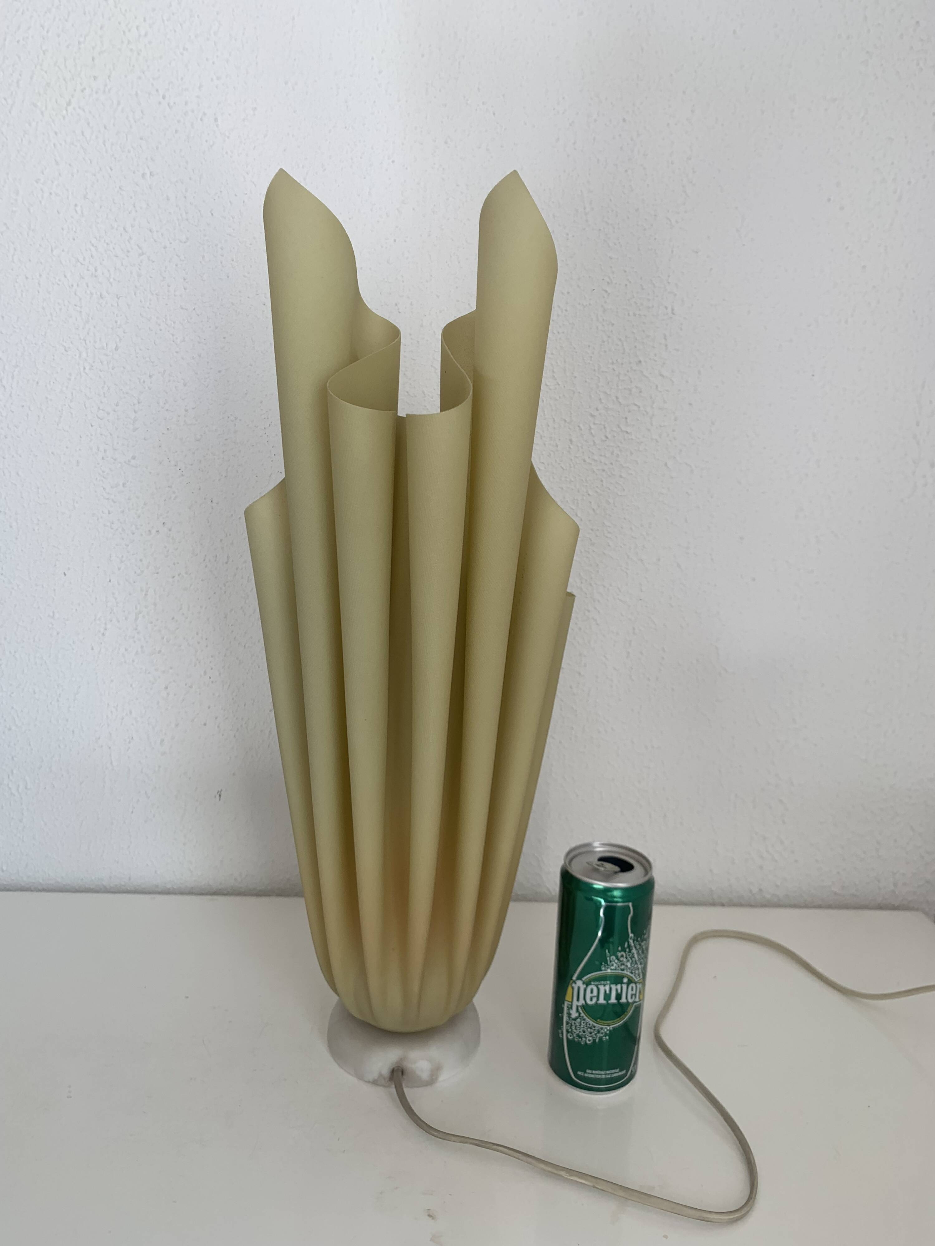 Lampe de table verte modèle Athéna par Georgia Jacob, 1970
