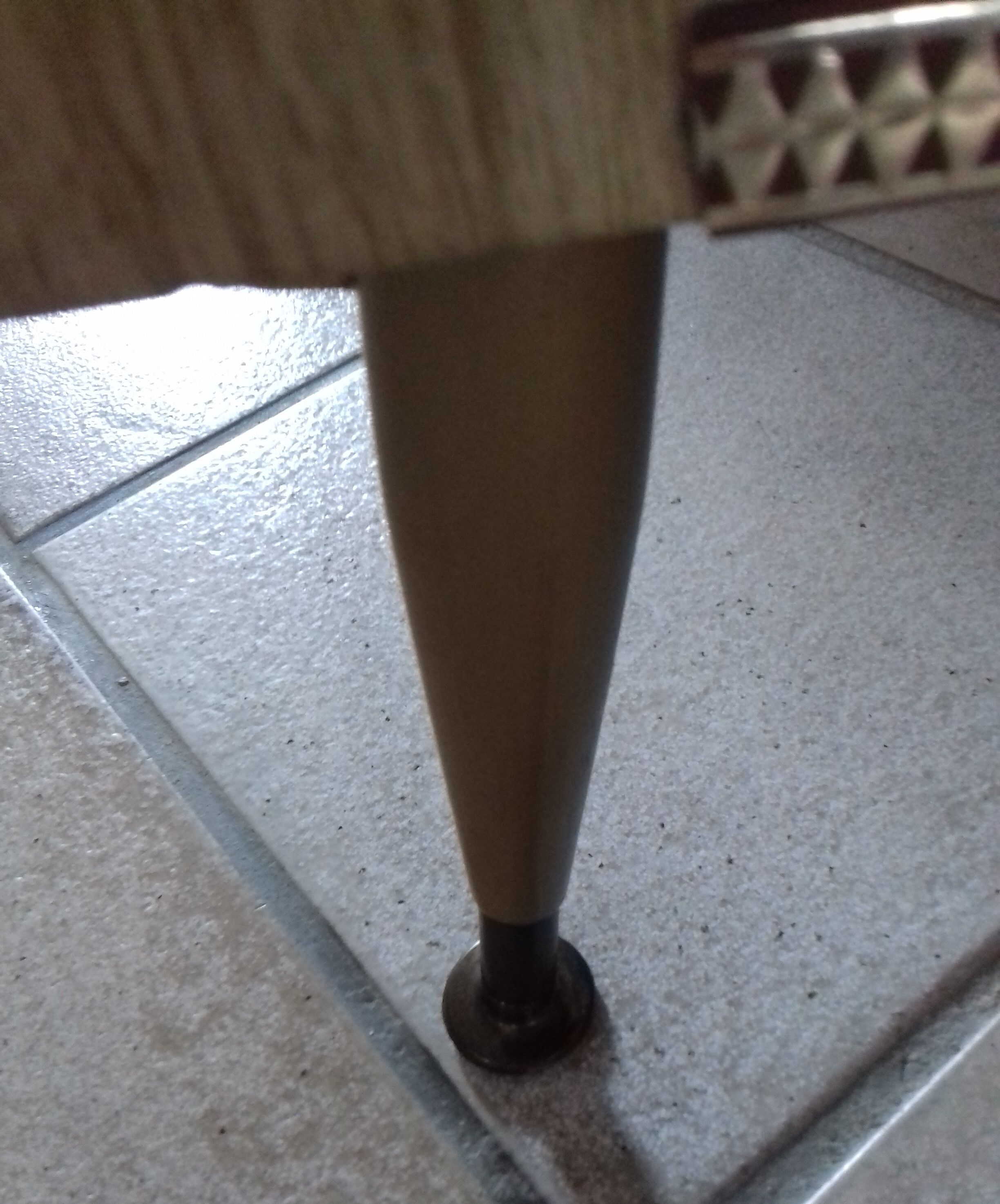 Tripod bar, shaped bow of boat vintage with his stool