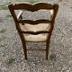 Series of 4 "good woman" mulched chairs